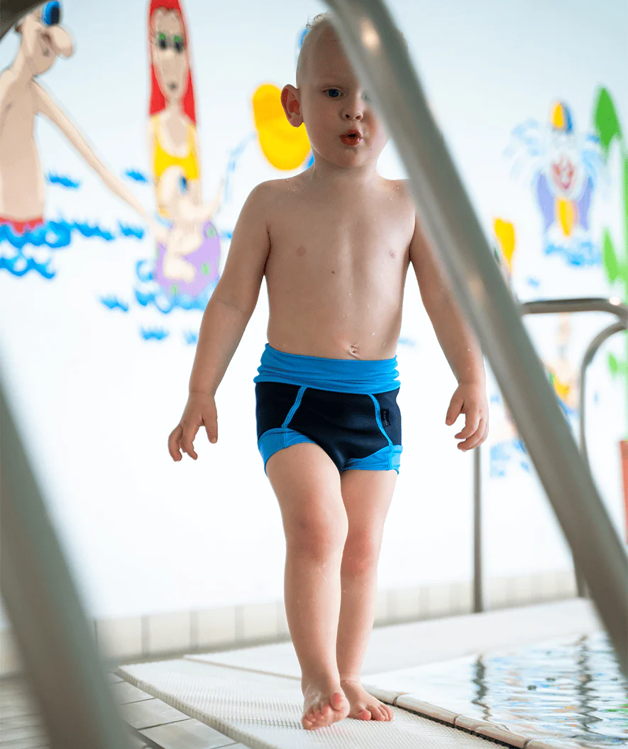 Watery pieluszka do pływania dla dzieci - Neoprene Swim Nappy - Atlantic Blue - Image 6