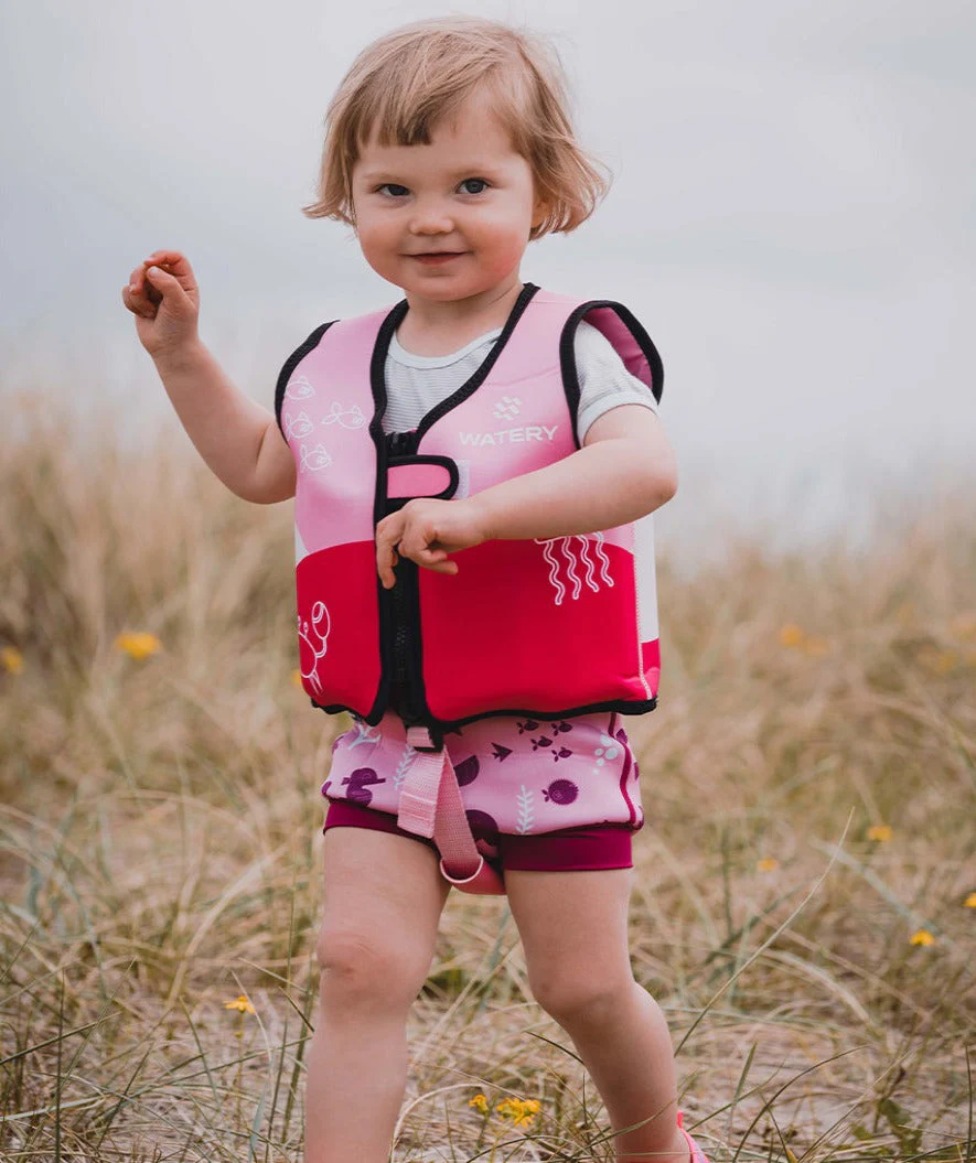 Watery pieluszka do pływania dla dzieci - Neoprene Swim Nappy - Atlantic Orange - Image 10