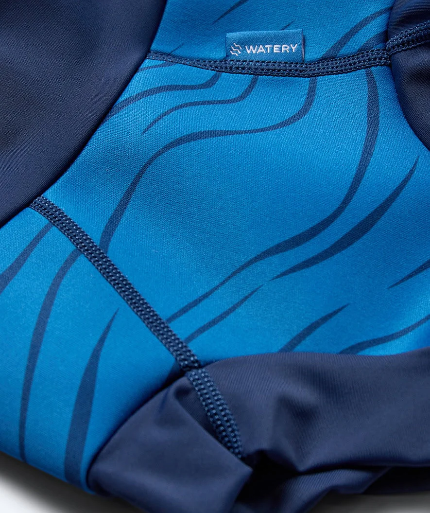 Watery pieluszka do pływania dla dzieci - Neoprene Swim Nappy - Fjord Blue - Image 3