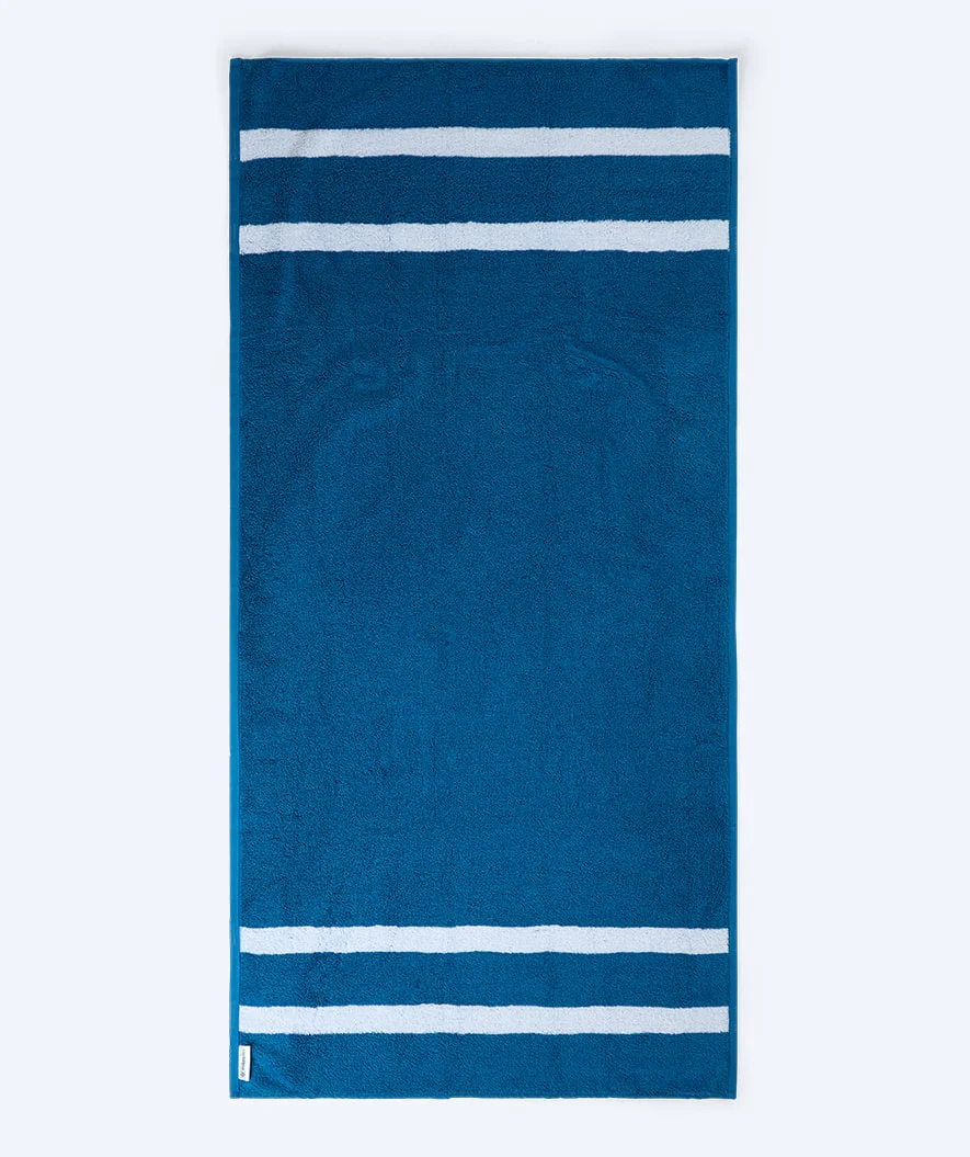 Watery ręcznik kąpielowy - Heat Swim Bawełna - Delta Blue