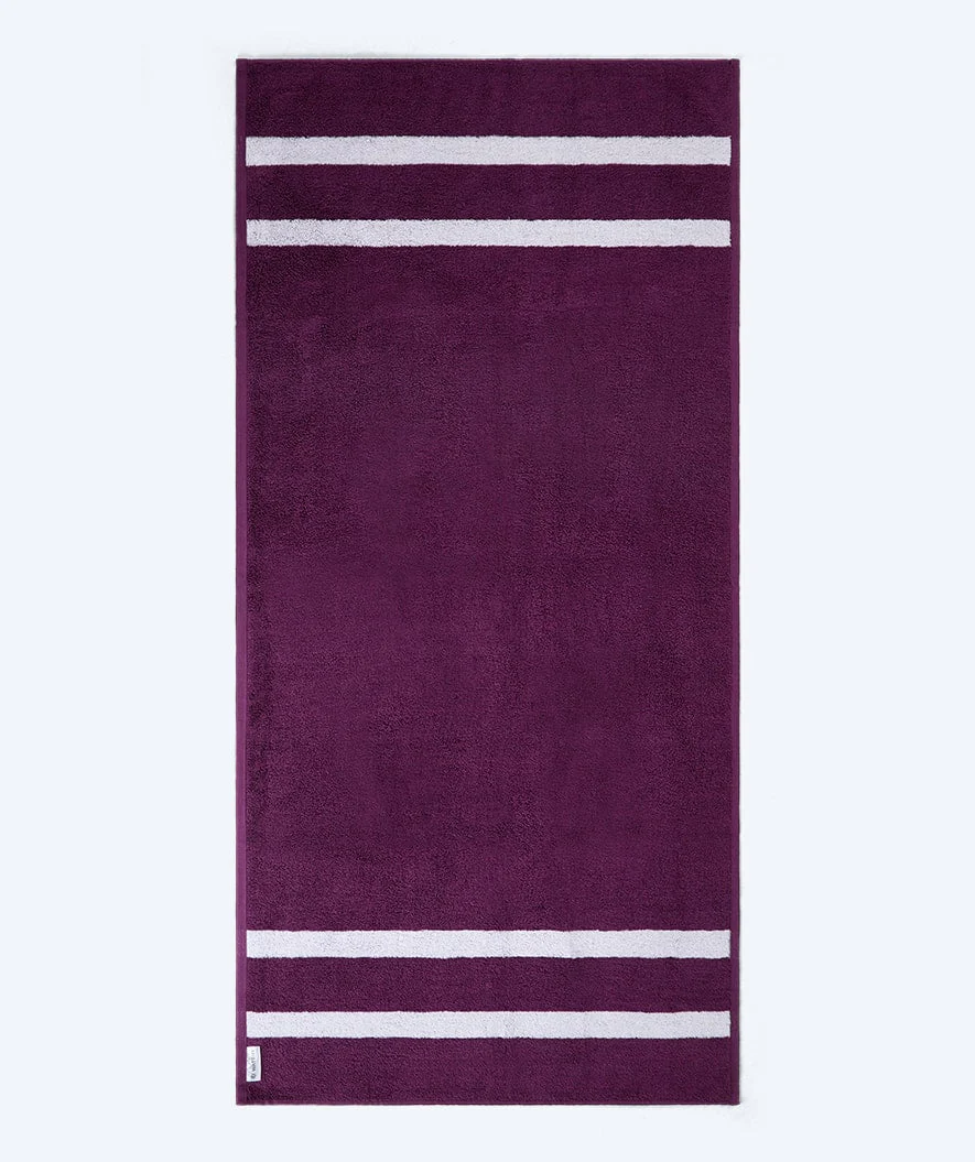 Watery ręcznik kąpielowy - Heat Swim Bawełna - Hydra Purple