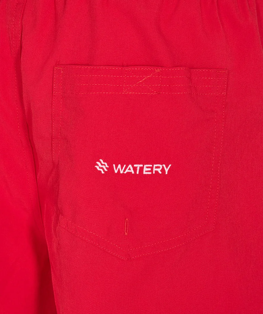 Watery spodenki plażowe dla mężczyzn - Signature Eco - Czerwony - Image 8