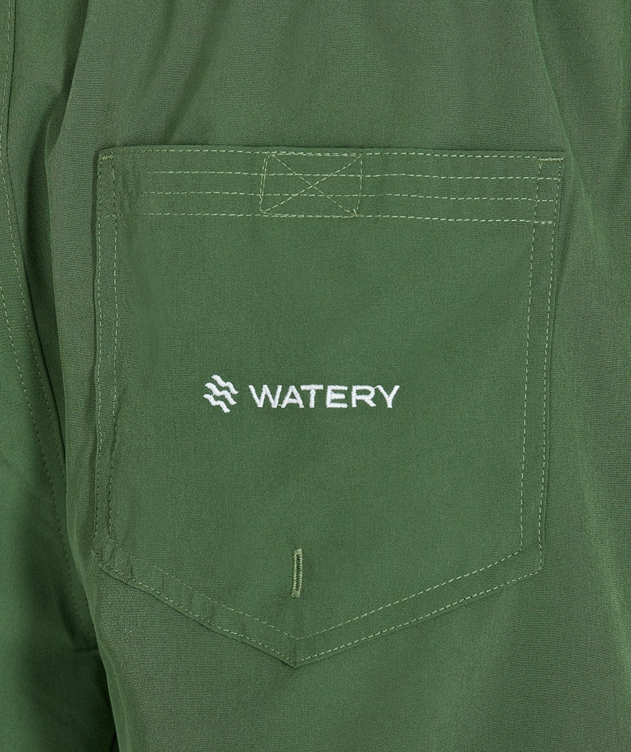 Watery spodenki plażowe dla mężczyzn - Signature Eco - Zielony - Image 10