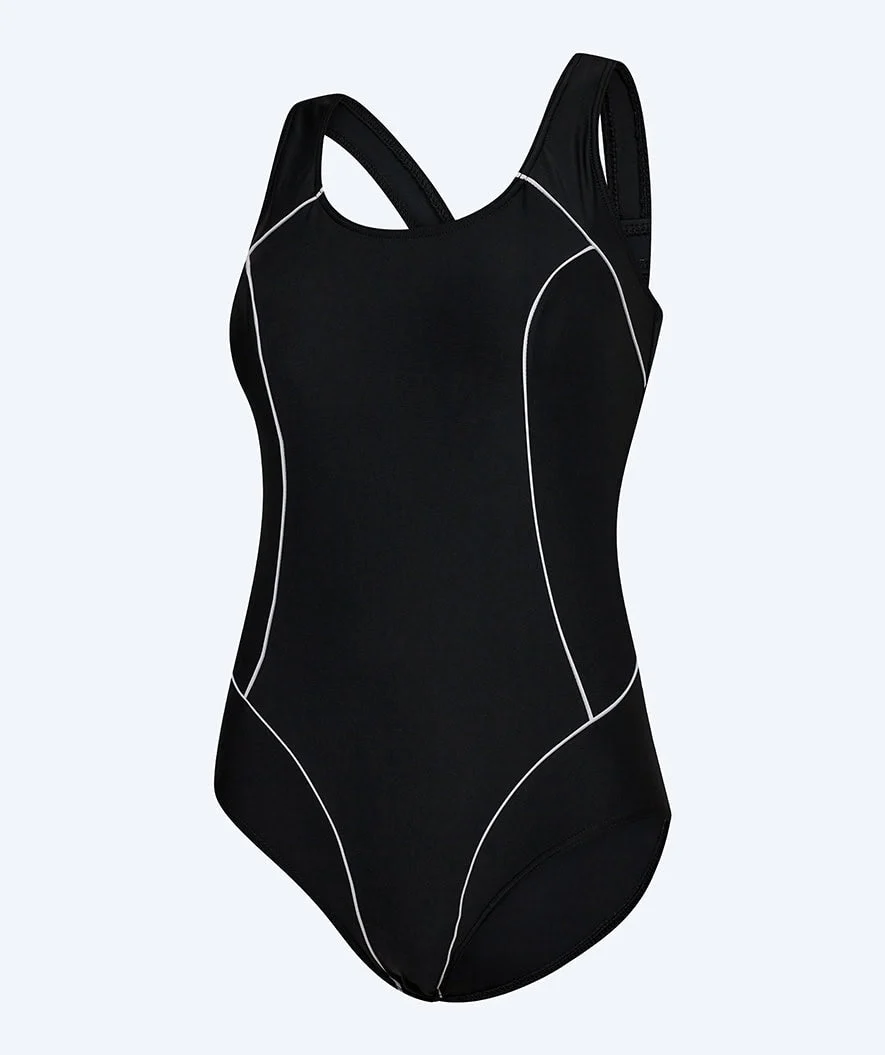 Watery strój kąpielowy dla kobiet plus size - Kaito - Czarny/biały - Image 6