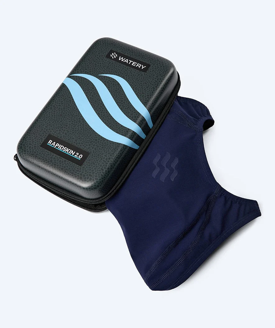 Watery strój kąpielowy na zawody dla dziewczynek - Rapidskin 2.0 - Ciemnoniebieski - Image 14