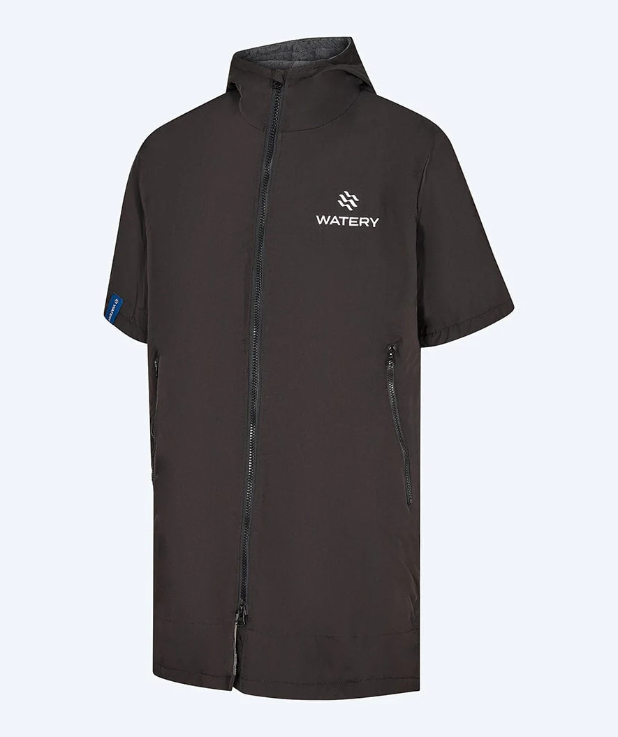 Watery Surf poncho - Wodoodporny - Czarny