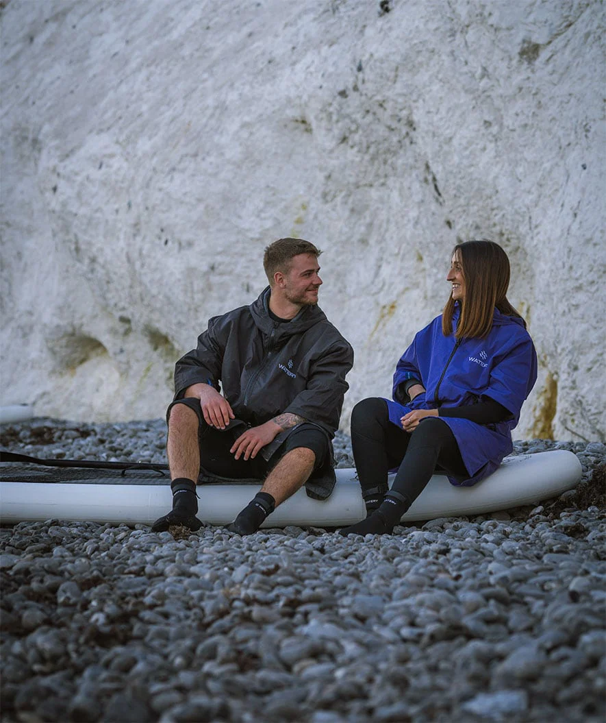 Watery Surf poncho - Wodoodporny - Czarny - Image 18