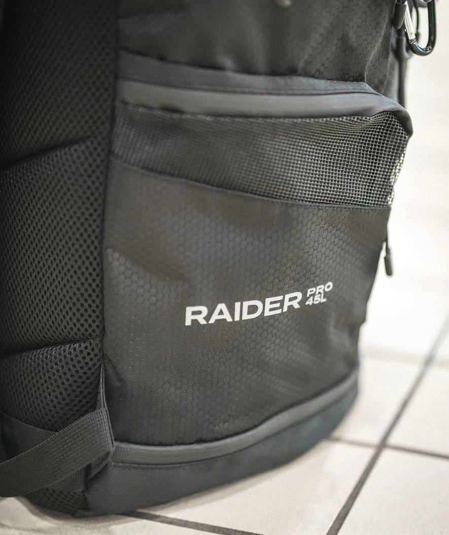 Watery torba pływacka - Raider Pro 45L - Czarny - Image 17