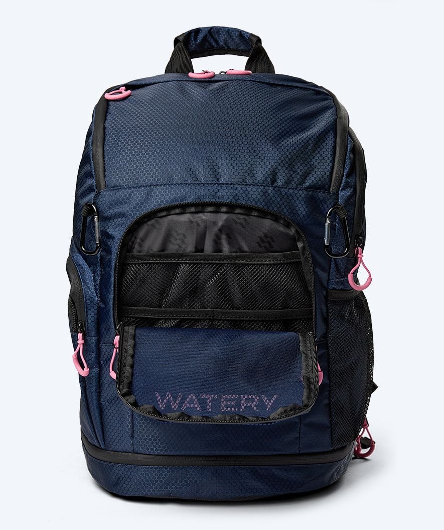 Watery torba pływacka - Raider Pro 45L - Fioletowy/jasnoróżowy - Image 13