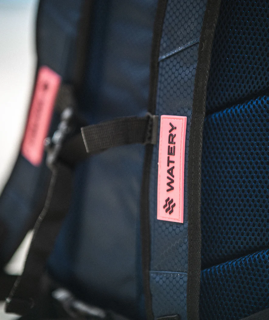 Watery torba pływacka - Raider Pro 45L - Fioletowy/jasnoróżowy - Image 20