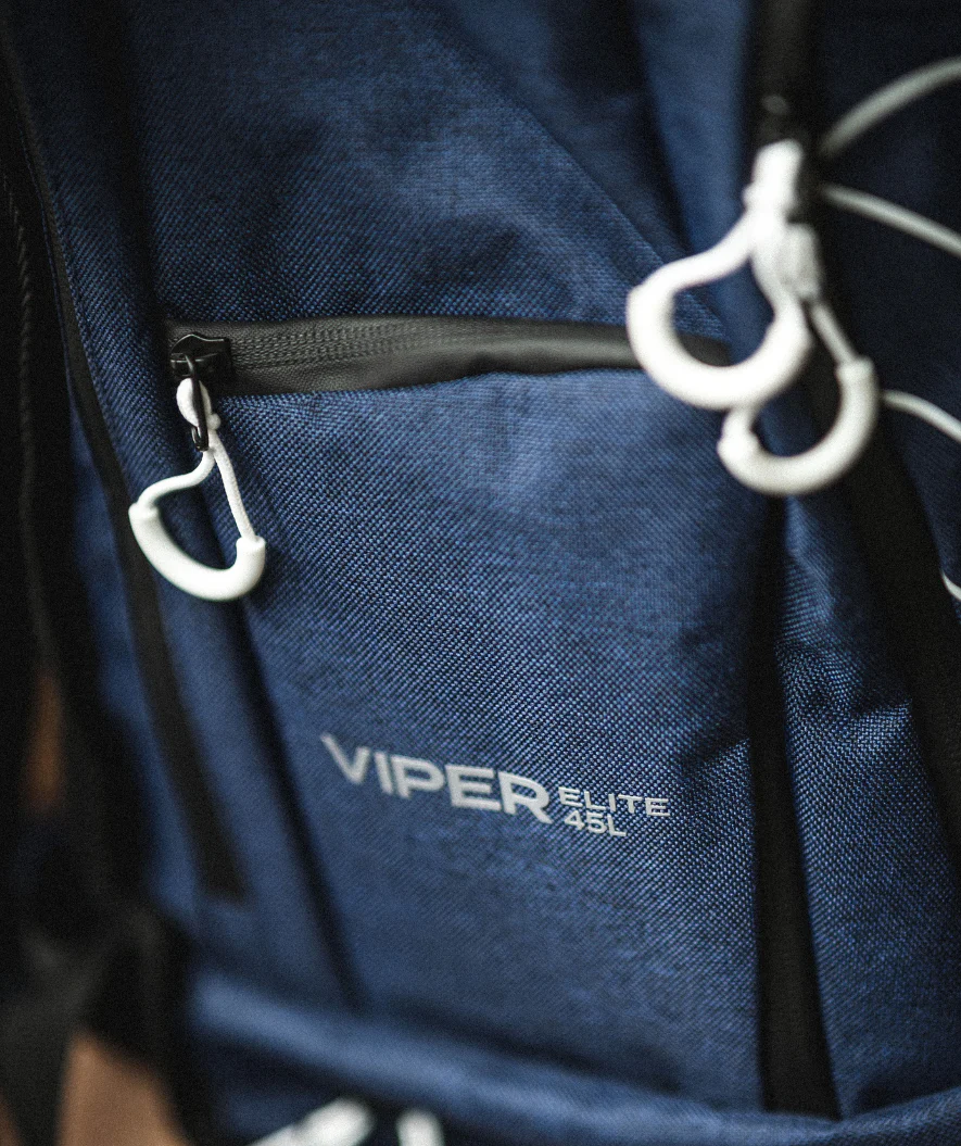 Watery torba pływacka - Viper Elite 45L - Ciemnoniebieska/Biała - Image 20