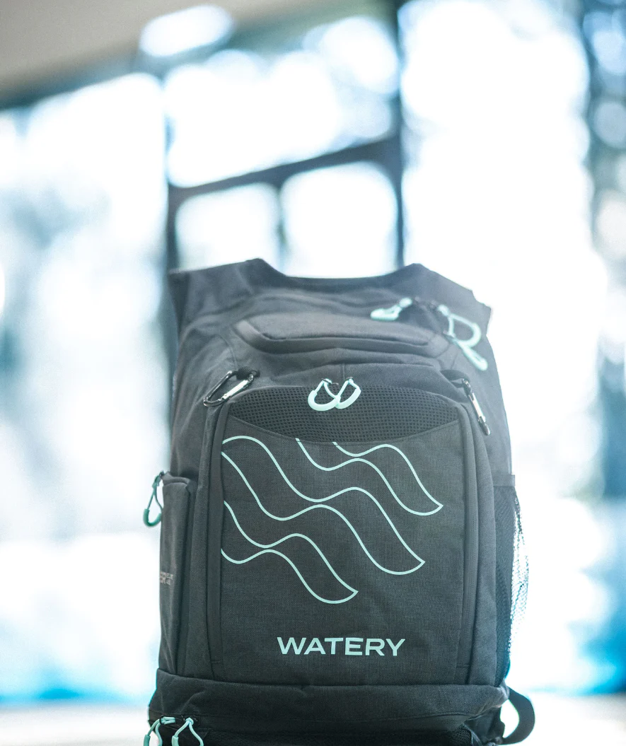 Watery torba pływacka - Viper Elite 45L - Ciemnoniebieska/Biała - Image 21