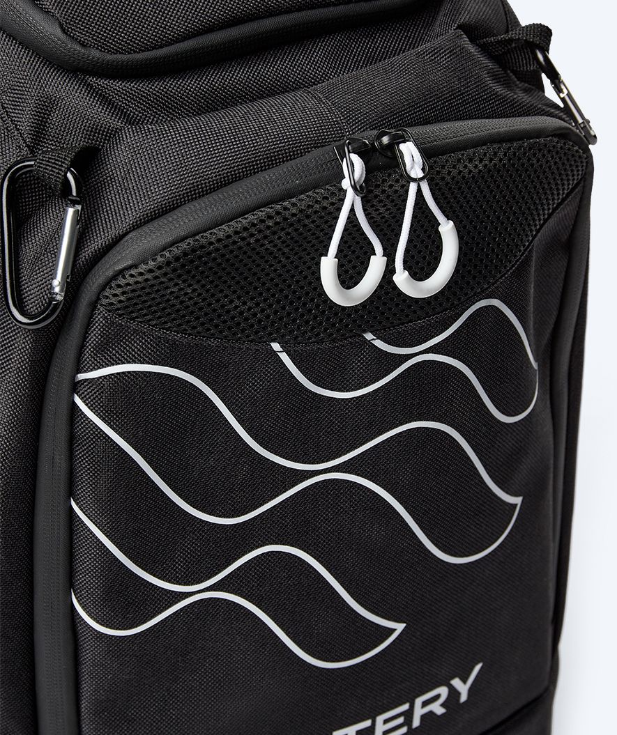 Watery torba pływacka - Viper Elite 45L - Czarny/biały - Image 12