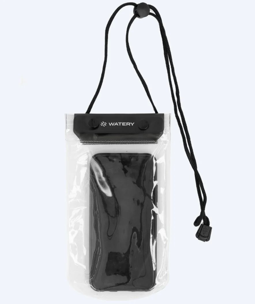 Watery wodoodporne etui na telefon - Storm - Czarny
