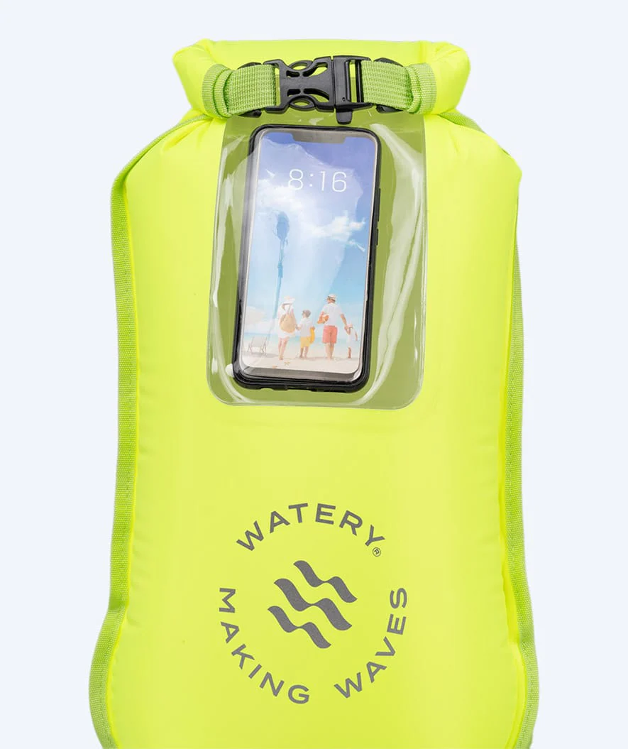 Watery wodoszczelna torba - Window 28L - Fluo Żółty - Image 3