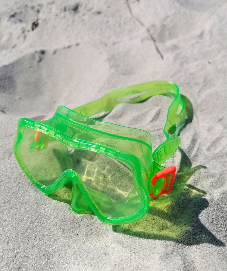 Watery zestaw maska + rurka do snorkelingu dla dzieci (4-10 lat) - Winslet - Zielony - Image 4