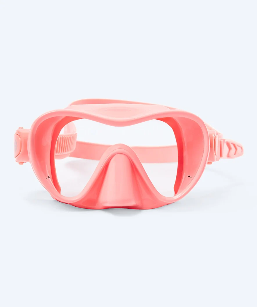 Watery zestaw maska + rurka do snorkelingu dla dzieci - Cliff - Różowy - Image 2