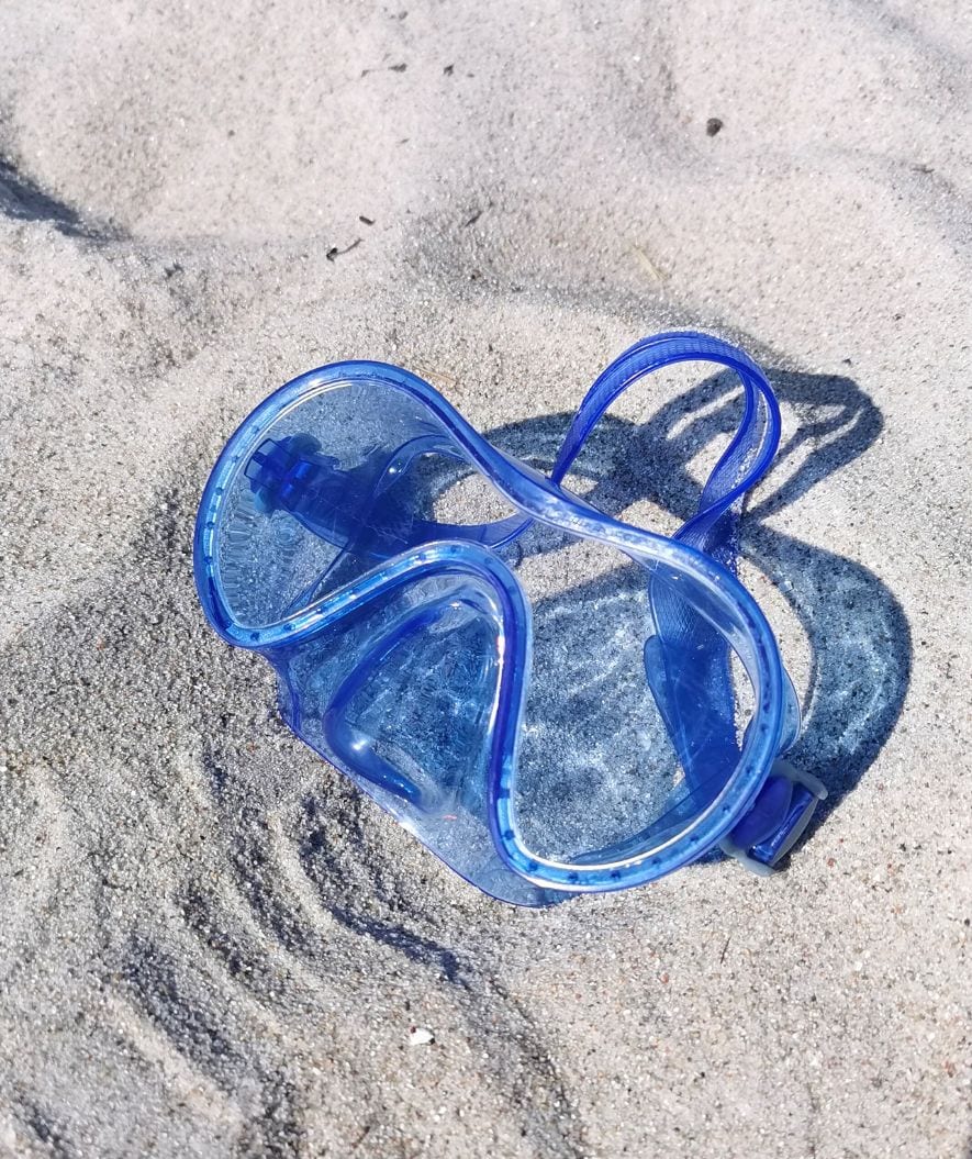 Watery zestaw maska + rurka do snorkelingu dla młodzieży (8-15) - Jubal - Niebieski - Image 3