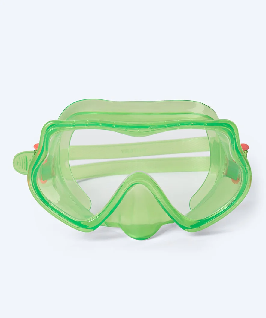 Watery zestaw maska + rurka + płetwy do snorkelingu dla dzieci (4-10 lat) - Winslet/Bimasha - Zielony/ciemnoniebieski - Image 2