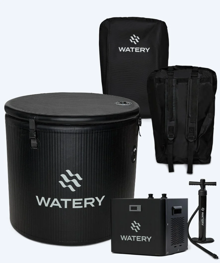 Zestaw promocyjny: Watery Deluxe nadmuchiwany basen do morsowania & chłodnica wody